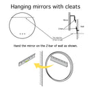 700x700mm Round LED Mirror with Motion Sensor Auto On Demister Backlit Touch Switch 3 Colours Lighting Frameless - NZHomeware