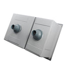 710x450x205mm 1.2mm Handmade Round Corners Double Bowls Top / Undermounted / Flush Mounted Kitchen Sink With Overflow Corrosion Resistant Oilproof Easy To Clean Scratch Resistant - NZHomeware