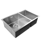 710x450x205mm 1.2mm Handmade Round Corners Double Bowls Top / Undermounted / Flush Mounted Kitchen Sink With Overflow Corrosion Resistant Oilproof Easy To Clean Scratch Resistant - NZHomeware