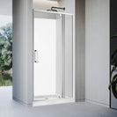750*900*750mm 1900mm Height 3 - Side Swing Door Rectangle Shower Box - NZHomeware