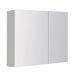 750x150x750mm Plywood 2 - Door White Mirror Cabinet - NZHomeware