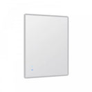 750x600mm Rectangle LED Mirror with Motion Sensor Auto On Demister Touch Switch 3 Colours Lighting on Rim Frameless PC Lampshade - NZHomeware