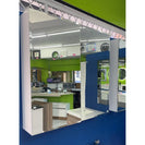 750x720x150mm 2 - Door White Fully Waterproof PVC Mirror Cabinet - NZHomeware