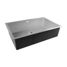 760x450x205mm 1.2mm Stainless Steel Handmade Single Bowl Top/Flush/Undermount Kitchen/Laundry Sink With Overflow - NZHomeware