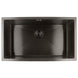 760x450x205mm Dark Grey Stainless Steel Handmade Single Bowl Top/Undermounted Kitchen/Laundry Sinks With Overflow - NZHomeware