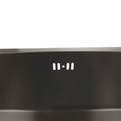 760x450x205mm Dark Grey Stainless Steel Handmade Single Bowl Top/Undermounted Kitchen/Laundry Sinks With Overflow - NZHomeware