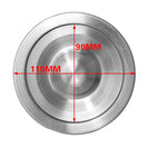 770x450x200mm 1.2mm Handmade Double Bowls Top/Undermounted Kitchen Sinks With Overflow Corrosion Resistant Oilproof Easy To Clean Scratch Resistant - NZHomeware