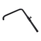8 inch 200mm Round Black Twin Shower Set Top/Bottom Water Inlet - NZHomeware
