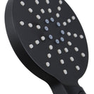 8 inch Round Bottom Water Inlet Black Twin Shower Set With Mixer - NZHomeware