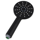 8 inch Round Bottom Water Inlet Black Twin Shower Set With Mixer - NZHomeware