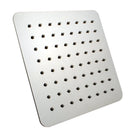 8 inch Square Chrome Twin Shower Set Top/Bottom Inlet - NZHomeware