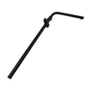 8 inch Square Matte Black Twin Shower Set with Thermostatic Mixer Bottom Water Inlet Adjustable Rail - NZHomeware