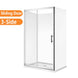800*1200*800mm 1900mm Height 3 - Side Sliding Door Rectangle Shower Box - NZHomeware