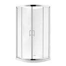800*800*1900mm 2 - Panel Sliding Door Round Shower Box - NZHomeware