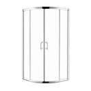 800*800*1900mm Round Sliding Shower Glass Door and Return Only - NZHomeware