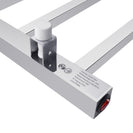 800Hx400Wx120D mm Square Chrome Electric Heated Towel Rail 7 Bars - NZHomeware