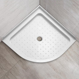 800x800mm Round Shower Tray Center/Corner Waste - NZHomeware