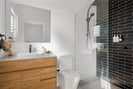 860*1950mm Chrome Walk In Frameless Shower Glass With 2 Channels - NZHomeware