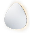 860x740mm Special LED Wall Mirror with Motion Sensor Auto On Demister Touch Switch 3 Colours Lighting on 20mm Rim - NZHomeware