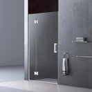 900*1950mm Chrome Frameless Shower Door Only - NZHomeware