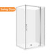 900*750*1900mm Swing Door Rectangle Shower Box - NZHomeware