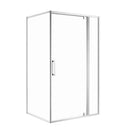 900*750*1900mm Swing Shower Glass Door and Return Only - NZHomeware