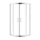 900*900*1900mm Round Sliding Shower Glass Door and Return Only - NZHomeware
