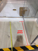 900*900*1900mm Swing Door Square Shower Box - NZHomeware