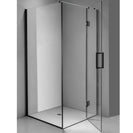 900*900*1950mm Black Frameless Swing Door Square Shower Box - NZHomeware
