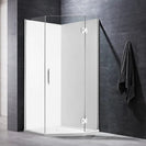 900*900*1950mm Chrome Frameless Diamond Shower Box - NZHomeware