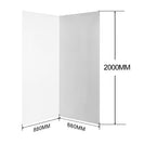 900*900*2000mm Chrome Frameless Diamond Shower Box - NZHomeware