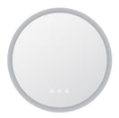 900mm Round LED Wall Mirror with Motion Sensor Auto On Demister Touch Switch 3 Colours Lighting on 20mm Rim - NZHomeware