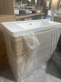 900mmx460mm Floor Standing MDF Vanity Single Polymarble Basin - NZHomeware