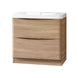 900mmx460mm Floor Standing MDF Vanity Single Polymarble Basin - NZHomeware