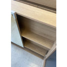 900x140x800mm Plywood 2 - Door Light Oak Mirror Cabinet - NZHomeware