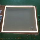 900x750x40mm Rectangle LED Mirror with Motion Sensor Auto On Demister Touch Sensor Switch Wall Mounted Horizontal or Vertically - NZHomeware