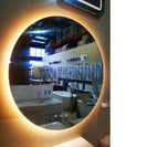 900x900mm Round LED Mirror with Motion Sensor Auto On Demister Backlit 3 Colours Lighting - NZHomeware