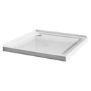 900x900mm Two Lips Square Shower Tray Center/Corner Waste - NZHomeware
