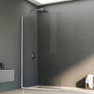 960*1950mm Chrome Walk In Frameless Shower Glass With 2 Channels - NZHomeware