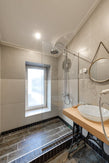 960*1950mm Chrome Walk In Frameless Shower Glass With 2 Channels - NZHomeware