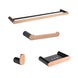 Rose Gold Wall Mounted Bathroom Accessories Set – Robe Hook, Toilet Paper Holder, Double Towel Rail, Dish Holder Kit (Copy)