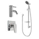 All Pressures Basin Mixer/Shower Slide/Shower Mixer Combo Set