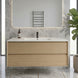 Heitor 1200MM Wall Hung Fluted Plywood Vanity-Light Oak
