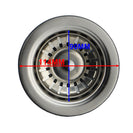 710x450x205mm 1.2mm Gunmetal Grey Stainless Steel Handmade Double Bowls Sink