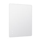 750x600mm Rectangle LED Mirror with Motion Sensor Demister Switch Backlit Touch Switch 3 Colours Lighting Frameless