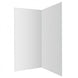 2 Sides 1200*800*1950mm  Acrylic  High Shower Wall Liner