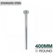 400mm Round Chrome Ceiling Shower Arm