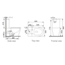 Smart Toilet Suite with Instant Heating Bidet Seat | WELS 4 Star | WaterMark Approved