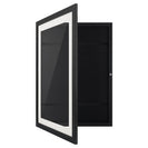 A3 Wooden Kids Art Frame Children Art Black Color Frame Changeable Front Opening Artwork Display - NZHomeware