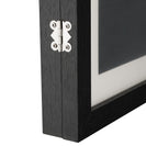 A3 Wooden Kids Art Frame Children Art Black Color Frame Changeable Front Opening Artwork Display - NZHomeware